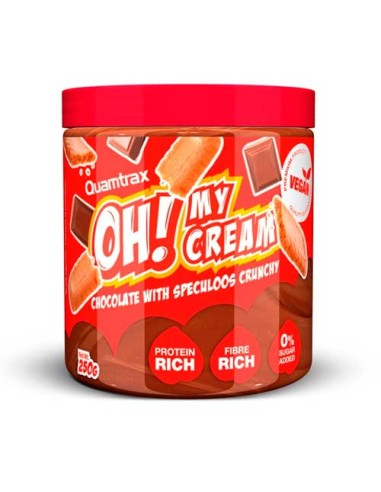 Oh My Cream Chocolate with Speculoos Crunchy 250 gr