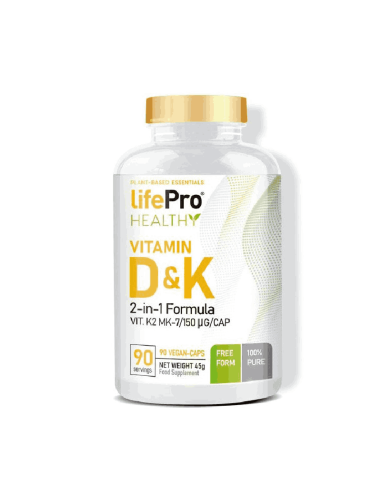 Vitamin D&K2Mk7 90 Vcaps